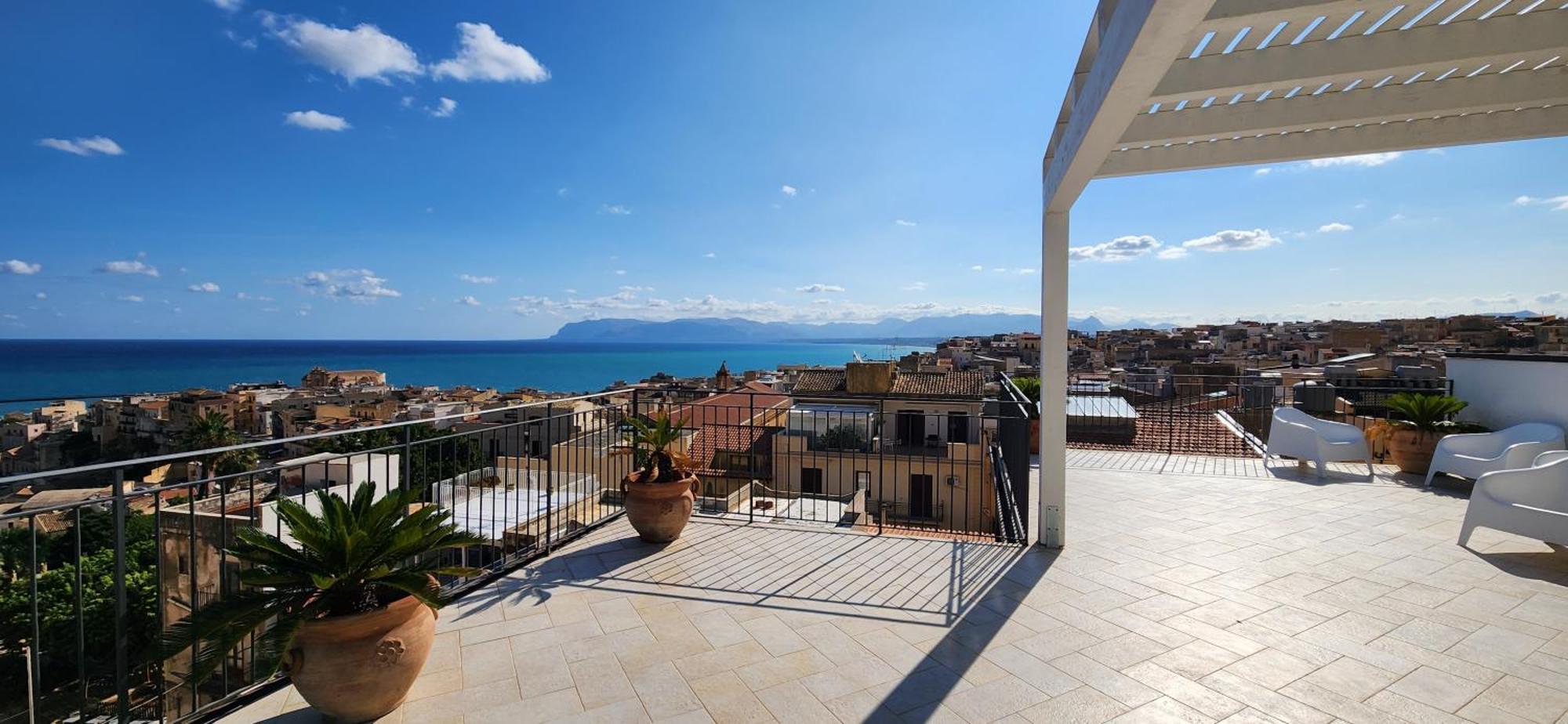 Ferienwohnung Palazzo Del Golfo Castellammare del Golfo Exterior foto